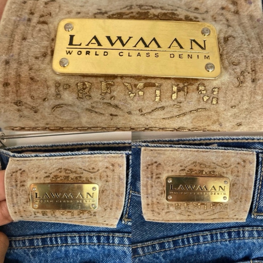 Lawman Vintage High Waist Jeans 30 - Picture 11 of 13